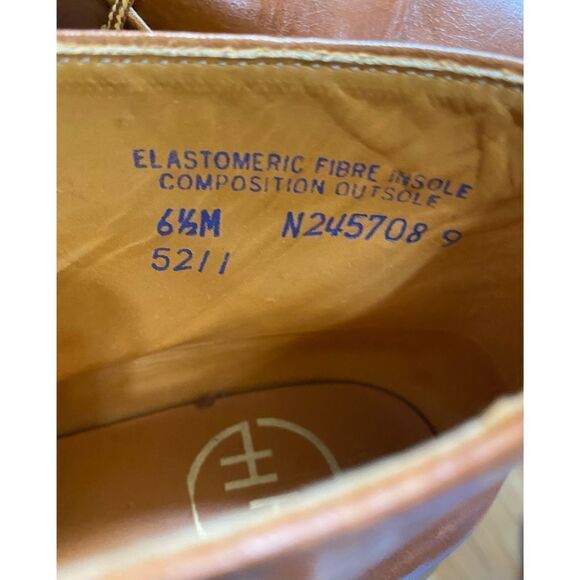 WOMENS vintage Double H leather lace up boots size 6.5 - Picture 10 of 10